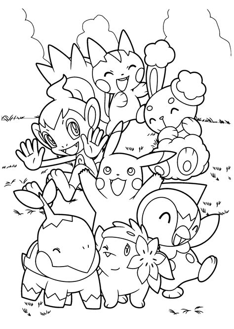 pokemon.coloring pages|Pokemon Coloring Page for Kids 